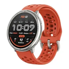 Amazfit - (NY) Amazfit Active 2 Silikon - Röd
