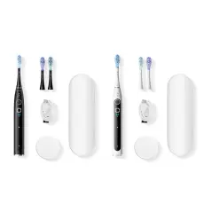 OCLEAN - OCLEAN Elektrisk Tandborste X Pro 20 S Duo Set Vit+Svart