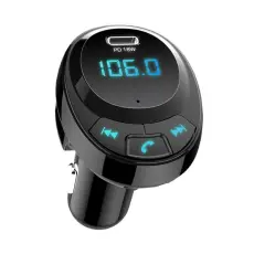 OEM - BT09 Bluetooth-kompatibel multifunktionell Billaddare med FM-s&auml;ndare
