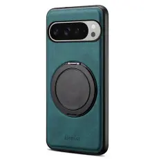 DENIOR - DENIOR Google Pixel 9 Pro XL Magnetfodral Konstl&auml;der - Bl&aring;