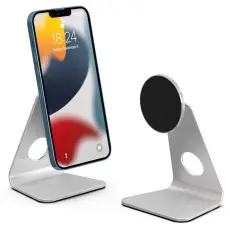 R-JUST - R-JUST SJ19 L-formad Justerbar Aluminium Magnetisk St&auml;llning Silver