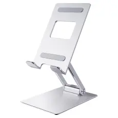 R-JUST - R-JUST SJ33 Mobiltelefonst&auml;ll Aluminium 9.7'' Silver