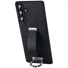 SULADA - SULADA Fashion Series Galaxy S25 Skal L&auml;der Svart