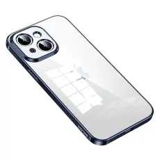 SULADA - SULADA iPhone 15 Skal Drop Resistant TPU Klart Mörkblå