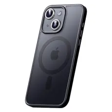 SULADA - SULADA iPhone 15 Skal MagSafe Kompatibel Titan Svart