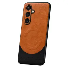 SULADA - SULADA Magnetic Series Galaxy S24 Skal Shockproof Orange
