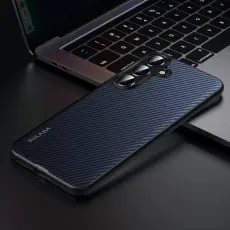 SULADA - SULADA Galaxy S25 Gentleman Skal Kevlar Bl&aring;