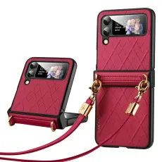 SULADA - SULADA Mobilskal till Galaxy Z Flip4 5G Shockproof R&ouml;d