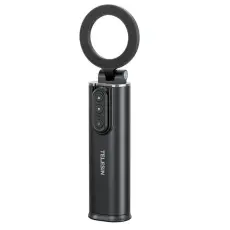 TELESIN - TELESIN P1-HSS-02 Telefonstativ f&ouml;r Vlogging - Magnetisk - Svart