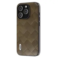 ABEEL - ABEEL iPhone 15 Pro Max Fodral Scratch Proof Gr&ouml;n