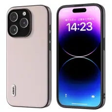 ABEEL - ABEEL Mobilskal till iPhone 15 Pro Max Glitter Drop-proof Vit