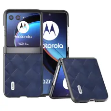 ABEEL - ABEEL Motorola Razr 40 Ultra 5G Fodral PU Läder Blå