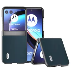 ABEEL - ABEEL Motorola Razr 40 Ultra 5G Skal Äkta Läder Grön