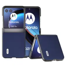 ABEEL - ABEEL Motorola Razr 40 Ultra 5G Skal Haze Textured Mörkblå