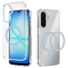ABEEL - ABEEL Mobilskal till Samsung Galaxy A17 5G MagSafe Anti Scratch Bl&aring;