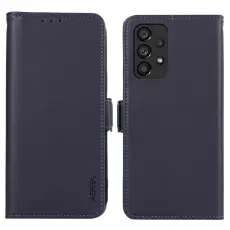 ABEEL - ABEEL Samsung Galaxy A33 5G Fodral RFID Blocker St&auml;ll Bl&aring;