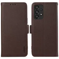 ABEEL - ABEEL Samsung Galaxy A33 5G Fodral RFID Blocking Brun