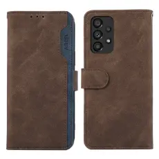 ABEEL - ABEEL Samsung Galaxy A33 5G Wallet Case RFID Blocking Brown