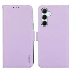 ABEEL - ABEEL Mobilskal till Samsung Galaxy S25/S24 RFID-Skydd Konstl&auml;der - Lila