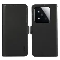 ABEEL - ABEEL Mobilskal till Xiaomi 15T KonstL&auml;der RFID-Skydd - Svart