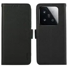 ABEEL - ABEEL Mobilskal till Xiaomi 15T KonstL&auml;der RFID-Skydd Svart