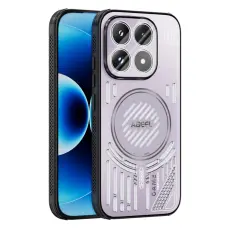 ABEEL - ABEEL Xiaomi 17 Magnetisk Kylskal MagSafe TPU + PC Lila