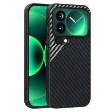 ABEEL - ABEEL Xiaomi 17 Pro Mobilskal MagSafe Kolfiber Svart/Silver