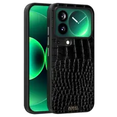 ABEEL - ABEEL Xiaomi 17 Pro Mobilskal MagSafe Kroko Textur Svart