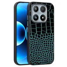 ABEEL - ABEEL Xiaomi 17 Mobilskal MagSafe Kompatibel &Auml;kta L&auml;der Gr&ouml;n