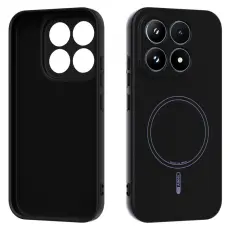ABEEL - ABEEL Mobilskal till Xiaomi 17 MagSafe Kompatibel Svart Liquid Silicone