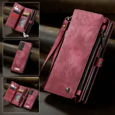 Caseme - CASEME 008 Series Samsung Galaxy A33 5G Skal Multifunktionell R&ouml;d