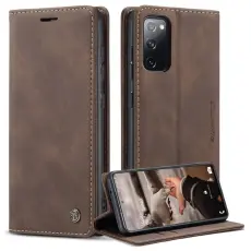 Caseme - CASEME 013 Series Fodral f&ouml;r Samsung Galaxy S20 FE 2022 - Kaffe
