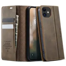 Caseme - CASEME 033 Fodral f&ouml;r iPhone 12 mini 5.4 tum Kaffe