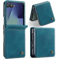 Caseme - CASEME 033 Fodral f&ouml;r Samsung Galaxy Z Flip7 5G - Gr&ouml;n