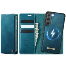 Caseme - CASEME C49 Fodral f&ouml;r Samsung Galaxy S23+ MagSafe Gr&ouml;n