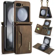 DG.MING - DG.MING M2 Series Mobilskal till Samsung Galaxy Z Flip7 FE 5G - Brun