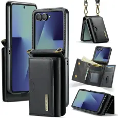 DG.MING - DG.MING M6 Series Pl&aring;nboksfodral till Samsung Galaxy Z Flip7 5G - Svart