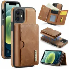 DG.MING - DG.MING M6 Series Mobilskal till iPhone 12/12 Pro Magnetiskt Brun