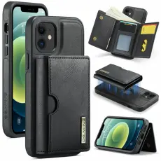 DG.MING - DG.MING M6 Series Mobilskal till iPhone 12/12 Pro Magnetiskt Svart