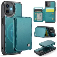 JEEHOOD - JEEHOOD J05 Fodral f&ouml;r iPhone 12 / 12 Pro Konstl&auml;der Cyan