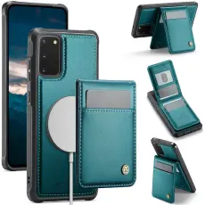 JEEHOOD - JEEHOOD J06 Konstl&auml;der fodral till Samsung Galaxy S20 FE - Bl&aring;