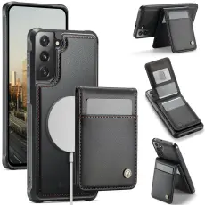 JEEHOOD - JEEHOOD J06 Mobilskal f&ouml;r Samsung Galaxy S21 FE 5G - Svart