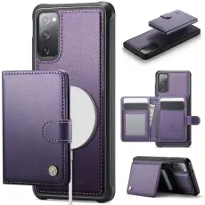 JEEHOOD - JEEHOOD J09 Fodral till Samsung Galaxy S20 FE Lila RFID-Skydd