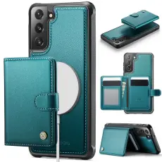 JEEHOOD - JEEHOOD J09 Mobilskal f&ouml;r Samsung Galaxy S21 FE 5G - Gr&ouml;n