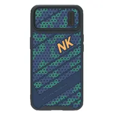 Nillkin - NILLKIN iPhone 14 Fodral Sliding Camera Cover Honeycomb Svart