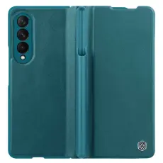 Nillkin - NILLKIN Qin Series Samsung Galaxy Z Fold3 5G Fodral Gr&ouml;n