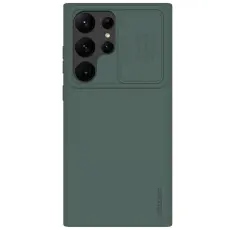 Nillkin - NILLKIN Mobilskal till Samsung Galaxy S23 Ultra Gr&ouml;n med Kameraskydd