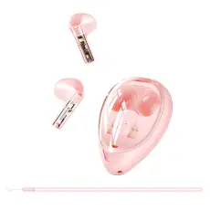 XUNDD - XUNDD X20 Tr&aring;dl&ouml;sa H&ouml;rlurar Stereo Touch Rosa
