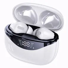 XUNDD - XUNDD X28 TWS Bluetooth H&ouml;rlurar ANC St&ouml;d Vit