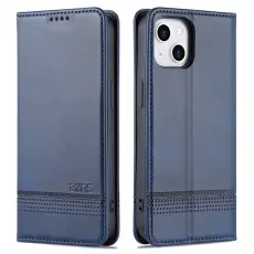 AZNS - AZNS iPhone 15 Plus Pl&aring;nboksfodral Anti-scratch Konstl&auml;der - Bl&aring;